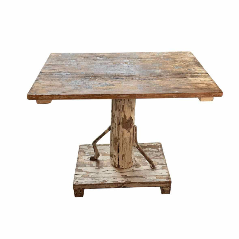Shabby Chic Painted Wooden Side Table