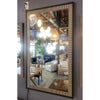 Large Ridged Metal Frame Mirror by Mark Humphrey Gallery