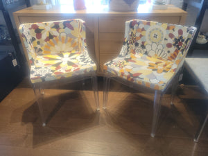 PAIR of Mademoiselle a la Mode Floating Chairs by Philippe Starck for Kartell