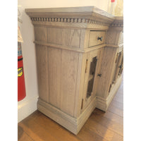 St. James Gray Oak 5-ft Media Console by RH (AS IS)