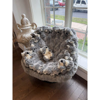 L.E. Koala Lounge Swivel Chair by AP Collection