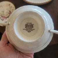 DuBarry Queen Mary China Soup Bowl w/ Saucer