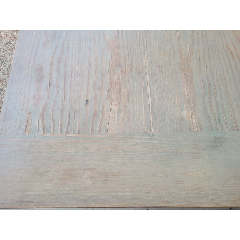 Rustic 2-Tone Dining Table - AS IS