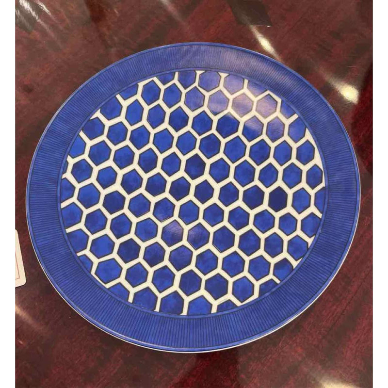 Hermes Bleus d'ailleurs Porcelain Charger