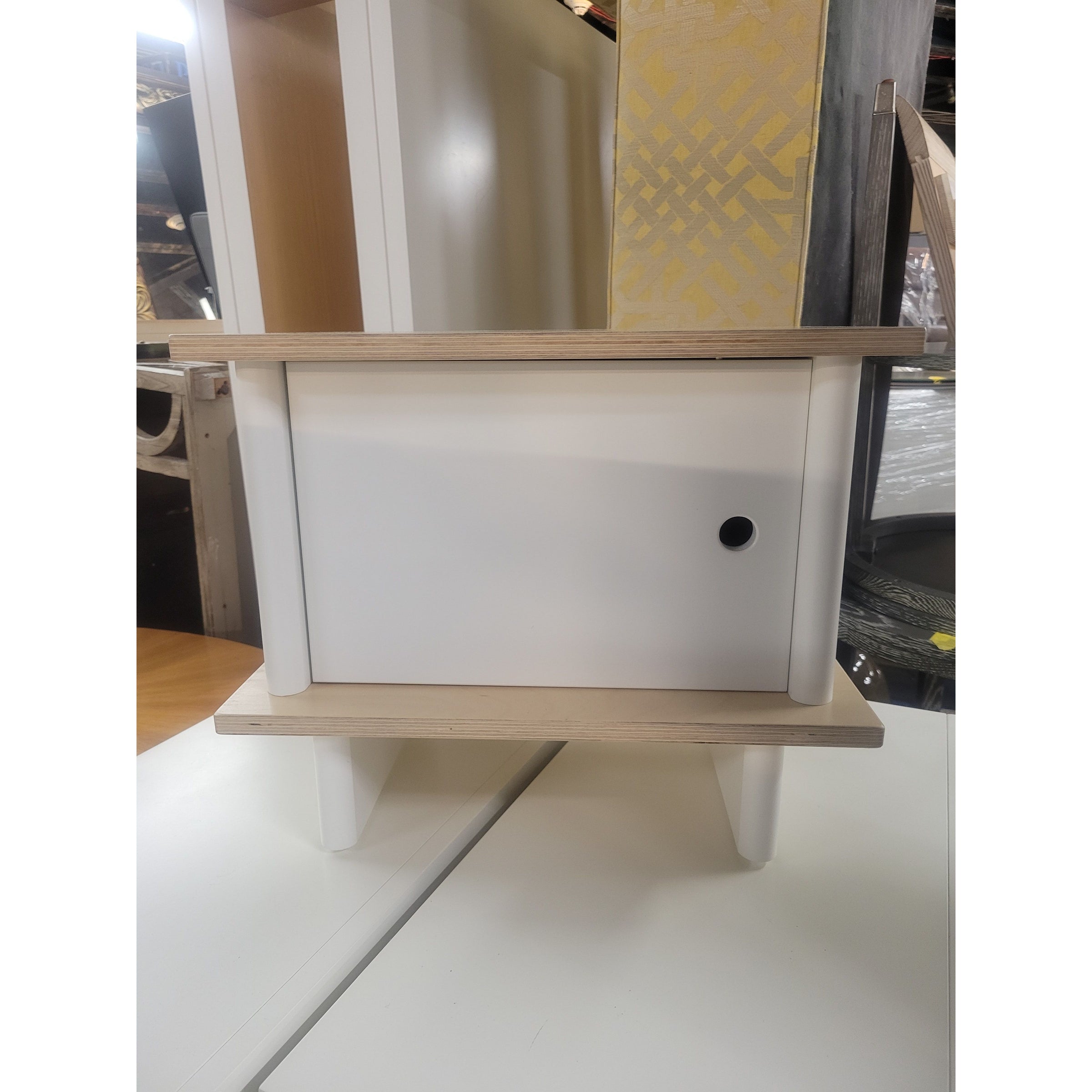 White Birch Nightstand by OEUF - colletteconsignment.com