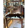 PAIR of Antique Mahogany Cowhide Chairs