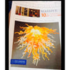 Chihuly Style Orange Murano Blown Glass Pendant Light