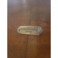 Stingray Shagreen Console Table w/ Bronze Patina Legs by R&Y Augousti (AS IS)