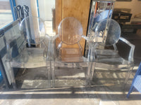 Kartell Ghost Armchair, 21"L X 20"W X 36"H AS IS (Scratches)