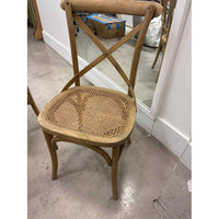 Madeleine X Back Side Chair w/ Cane Seat by RH (AS IS)