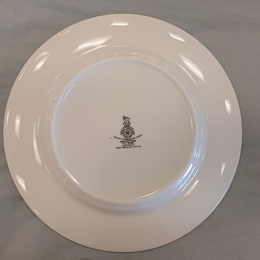 SET of 8 Salad Plates by Royal Doulton "Reflection"