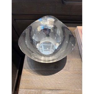 Small Hammered Wave Bowl, 7.5"DX4"H