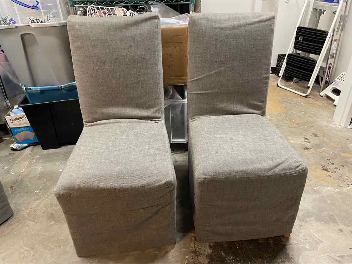 SET of 10 Ellison High-Back Track Arm Slipcover Dining Chairs by RH