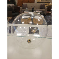 Replacement Glass Globe for Schwung Brass Chandelier - colletteconsignment.com