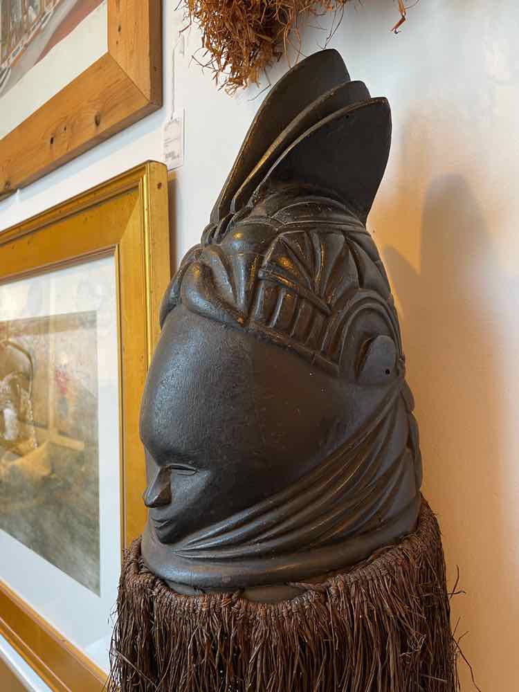 Tribal African Helmet Mask