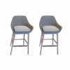 PAIR of Indoor / Outdoor Bar Stools w/ Sunbrella Cushions by Layla Grayce
