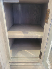 St. James Gray Oak 5-ft Media Console by RH (AS IS)