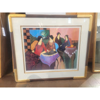 'Two by Two' 2000 Seriolithograph by Itzchak Tarkay, L.E. of 9500