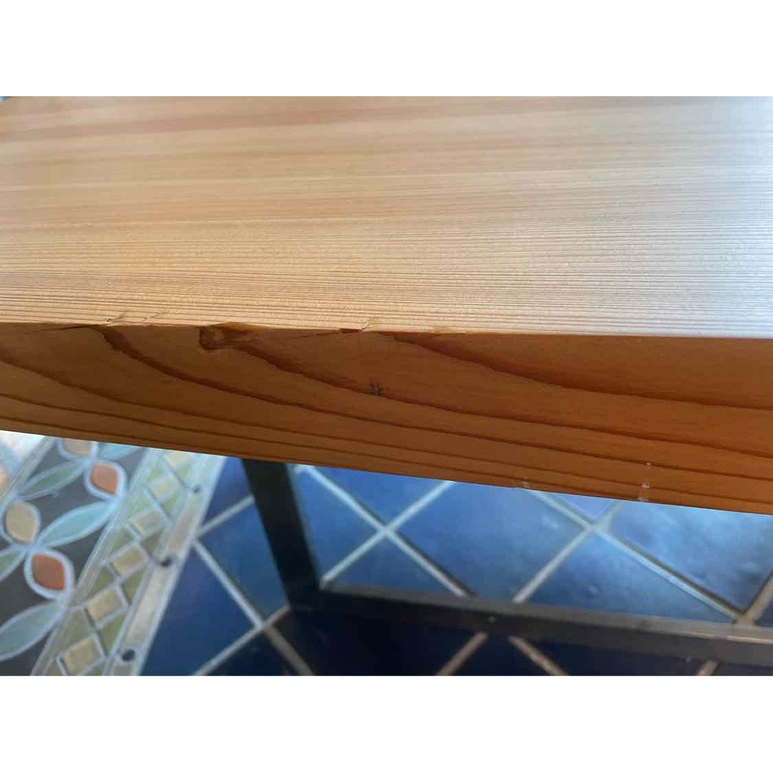 Organia Hardwood & Metal Coffee Table by Christian Dunbar