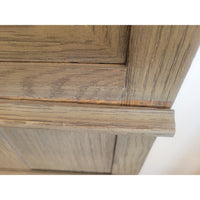 St. James Gray Oak 7-ft Standing Cabinet by RH - colletteconsignment.com