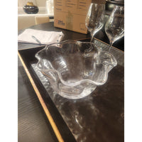 Simon Pearce Wavy Edge Glass Bowl