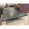 3-ft Square Black Oak Plinth Coffee Table by RH