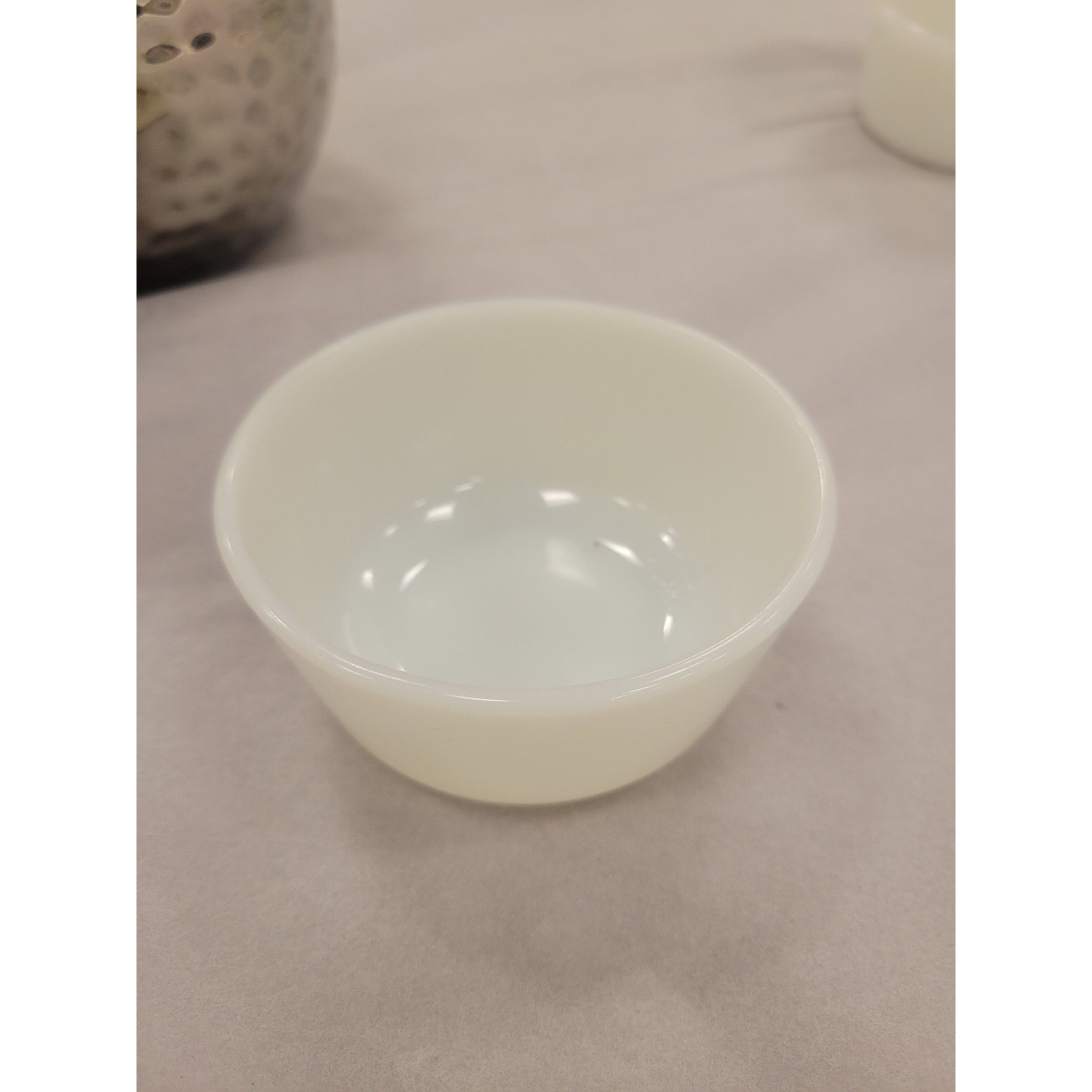 Milk Glass Ramekin