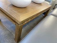 Rectangular Oak Extension Coffee Table by Serena & Lily