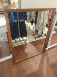 Rectangular Wood Mirror (AS IS)
