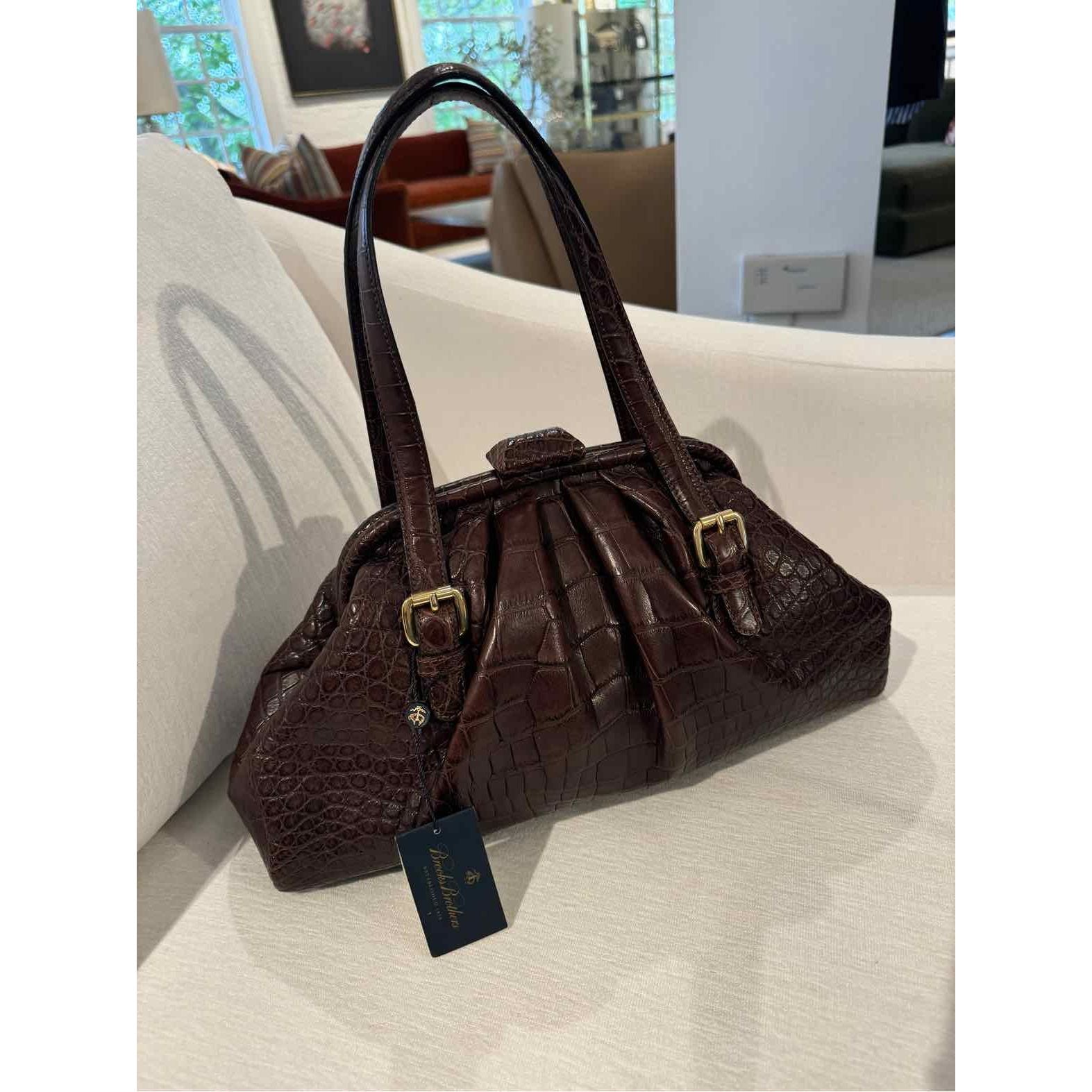 Women's Brooks Brothers Brown Handle – colletteconsignment.com