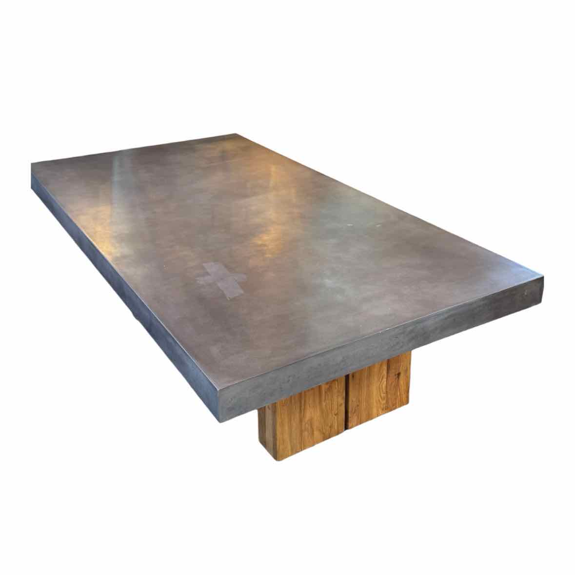 Restoration Hardware Metal Top Coffee Table (AS IS)