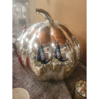 Mercury Glass Pumpkin