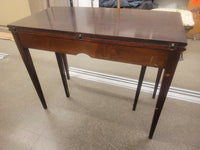 Vintage Mahogany Flip Top Table