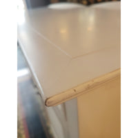 White Wood Country Sideboard w/ 4 Doors & 4 Drawers