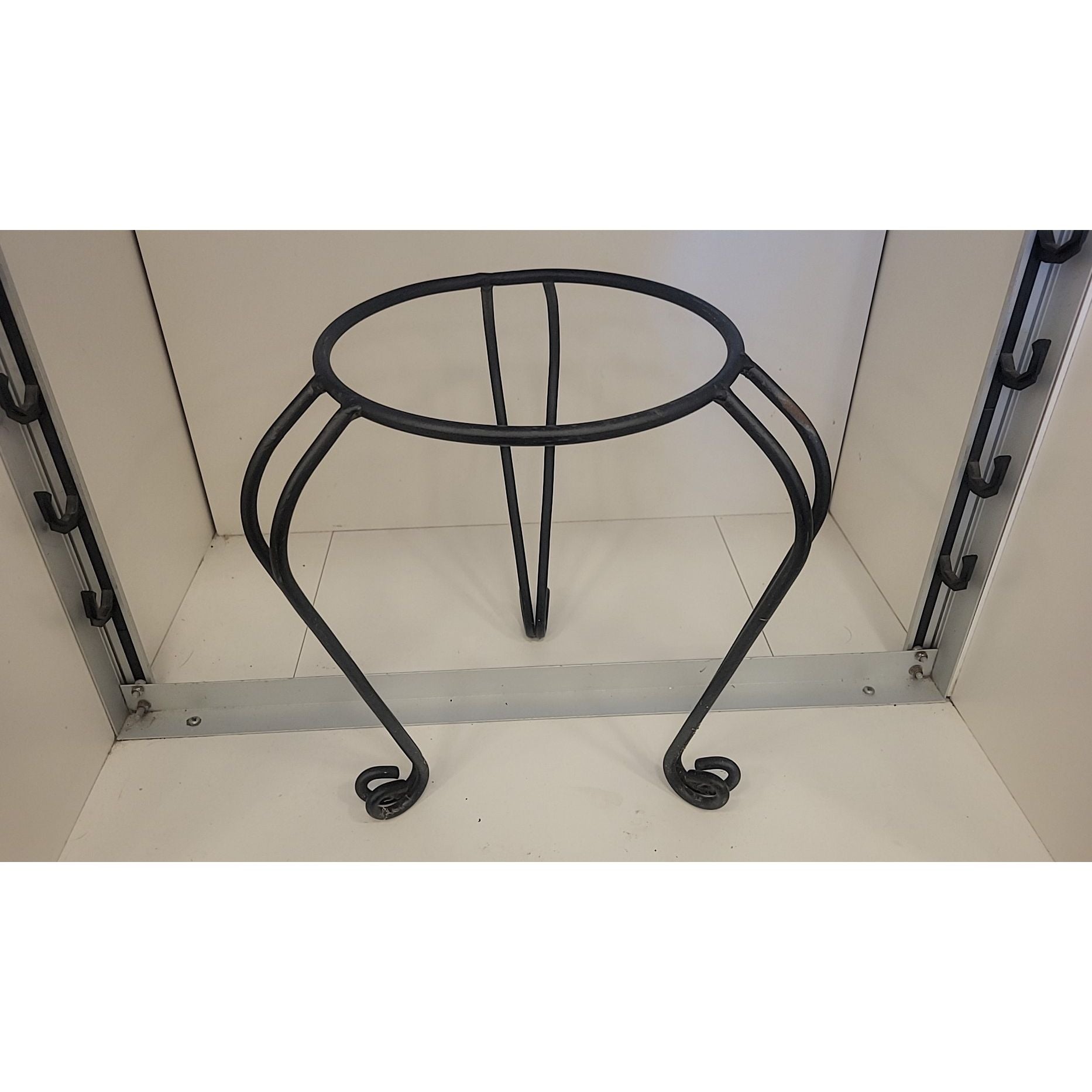 Short Iron Tripod Vase / Planter Stand