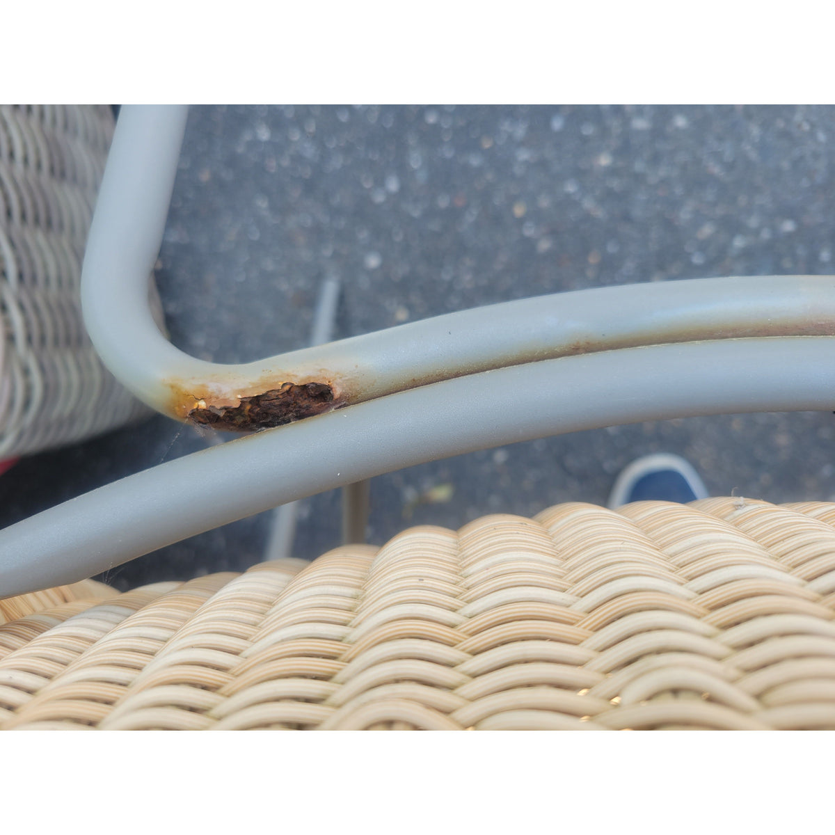PAIR of 'Fibonacci Ava' Handwoven Chairs by Janus et Cie - AS IS
