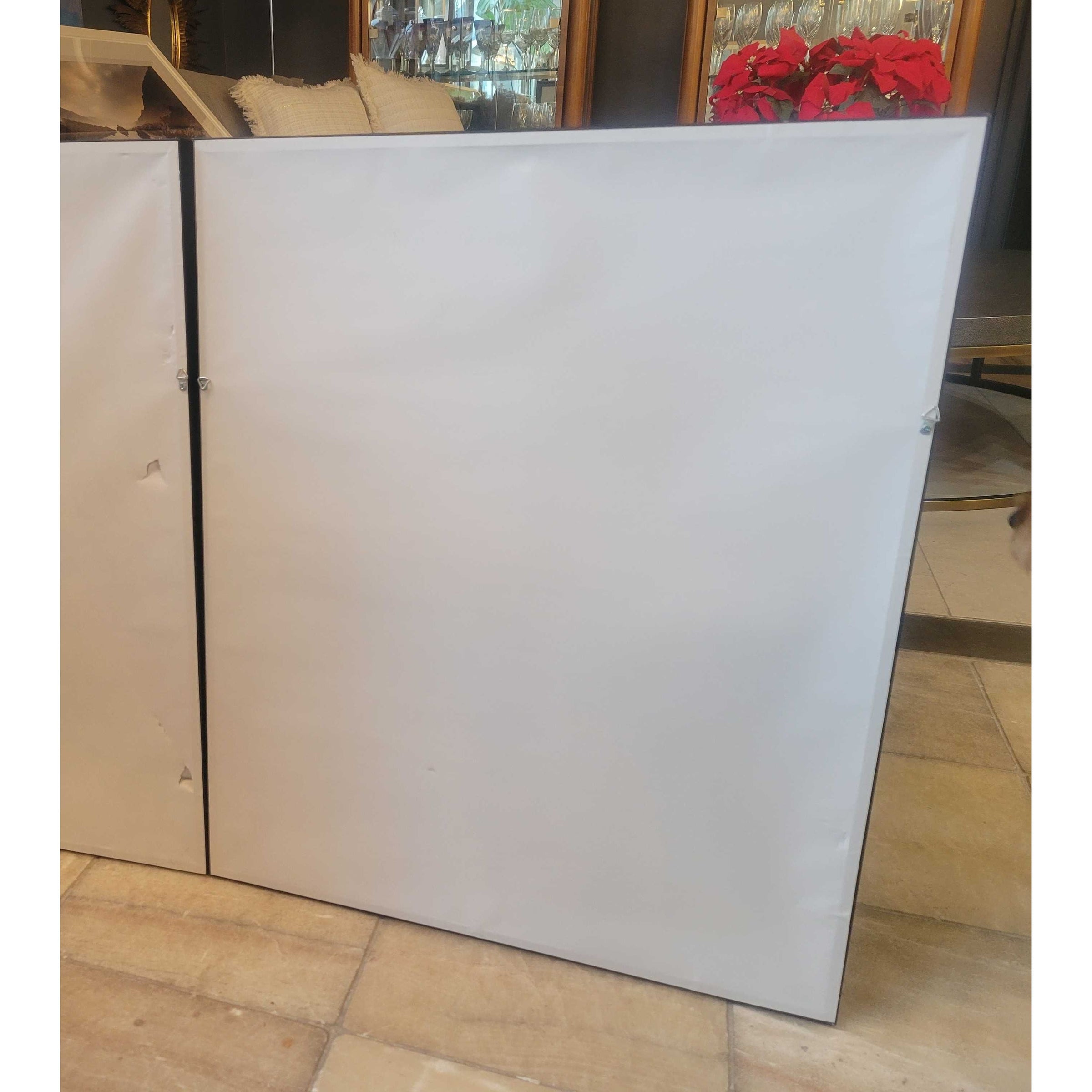 Overexposed Flower Photograph in Black Frame