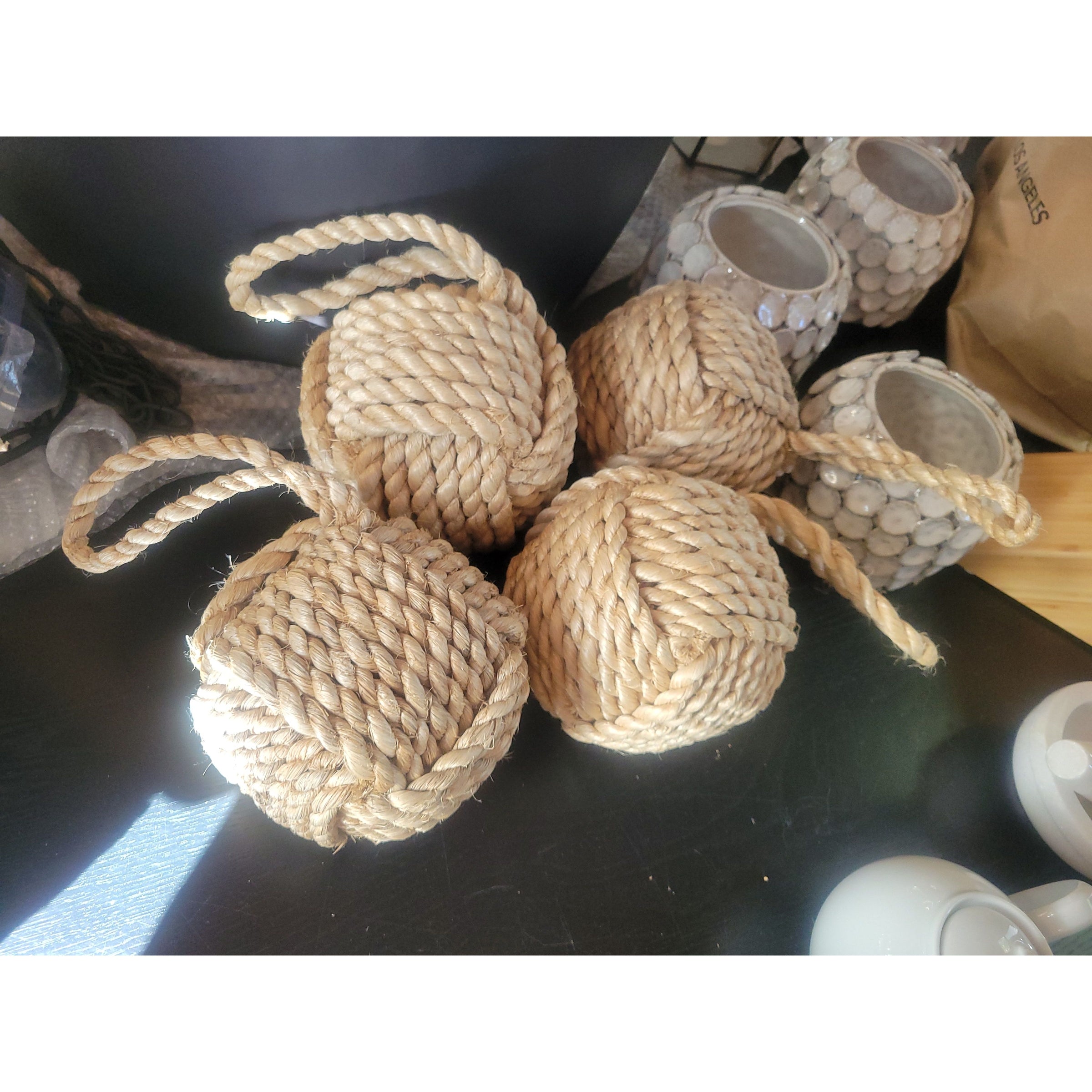 Small Rope Door Stopper by Serena & Lily