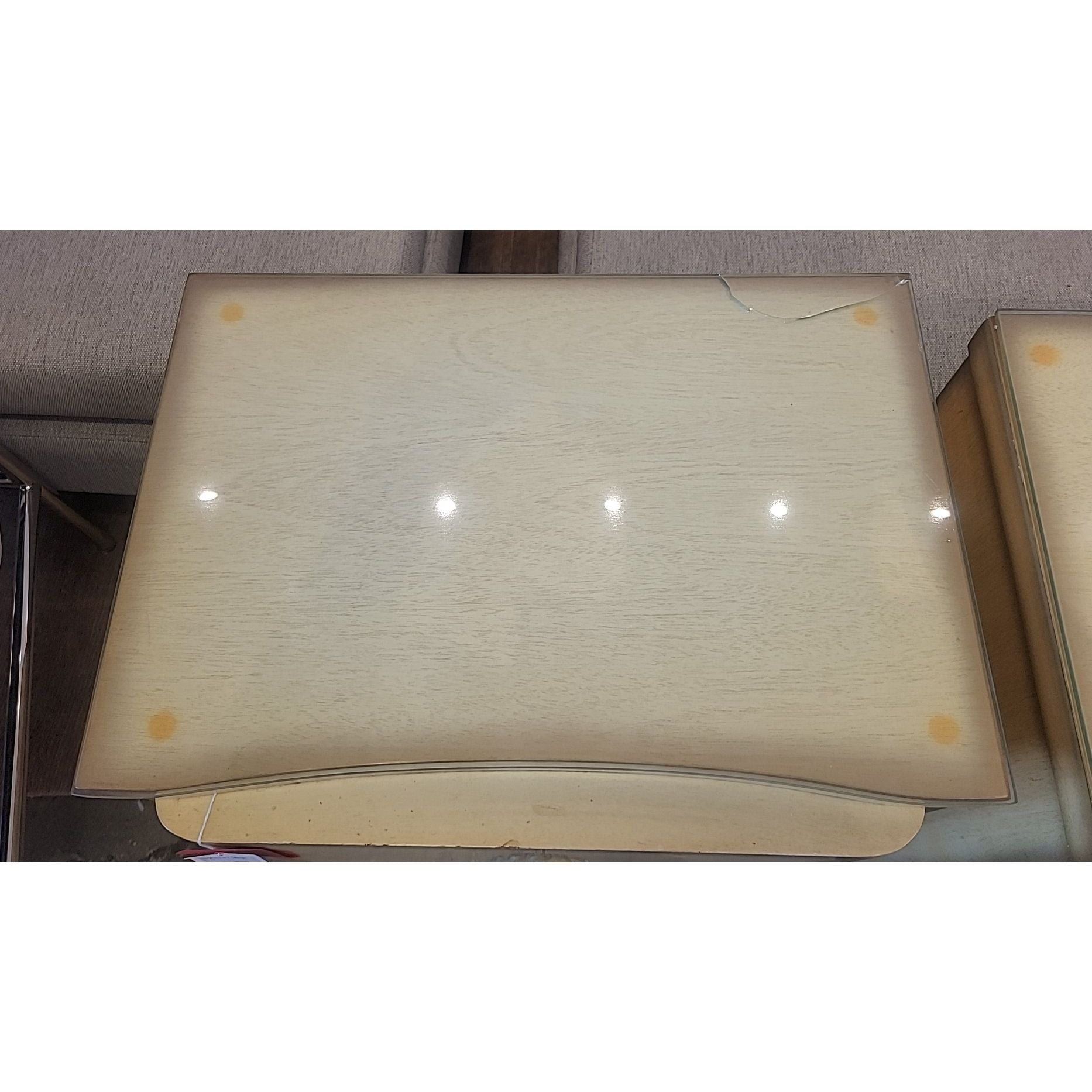 PAIR of Custom 1960s Pine Nightstands w/ Brass Pulls