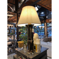 Roger Thomas Collection Mercury Glass Table Lamp w/ Shade - AS IS