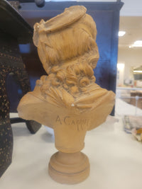 Ceramic Marie Antoinette Bust Repro. by Albert-Ernest Carrier-Belleuse (AS IS)