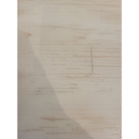 Queen Anne Style White Wash Wood Side Table