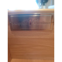 6-Drawer Painted Beech Williams Dresser w/ Acrylic Pulls by Vanguard (AS IS)