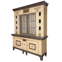 'Williamsburg' 2-Pc Dutch Hutch / Sideboard by Baker Furniture
