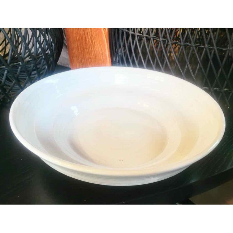 White Ceramic Bowl