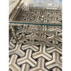 Chrome and Glass Modern Coffee Table