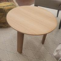 Alle Round Natural Oak Coffee Table by Hem (AS IS)