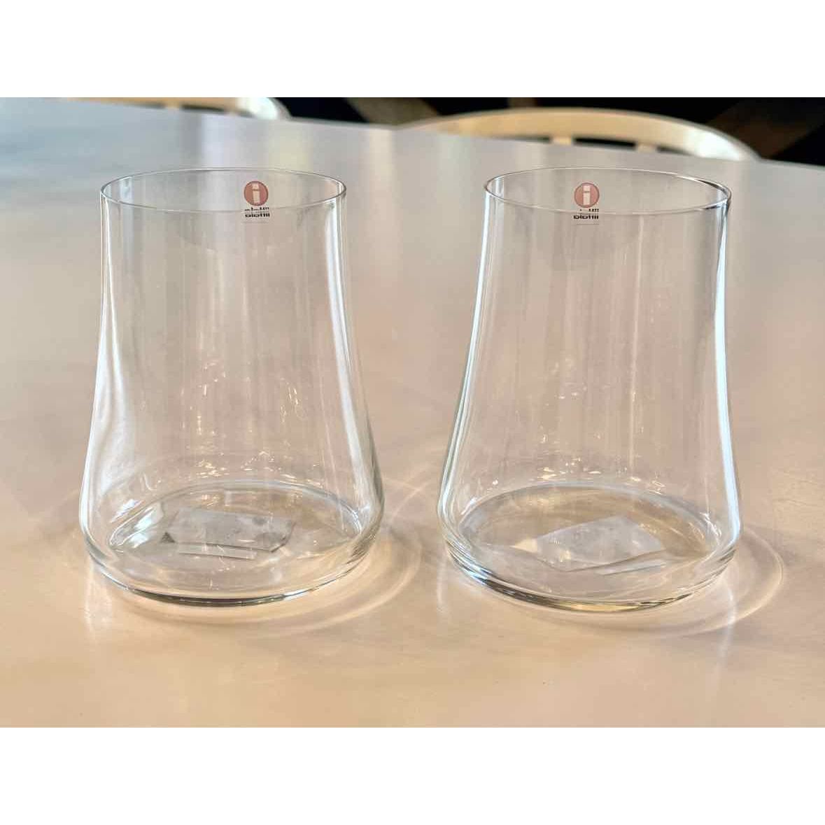 Pair of Marc Newson 1998 Iittala Highball Glasses