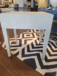 PAIR of Shagreen 1-Drawer Nightstands (AS IS)
