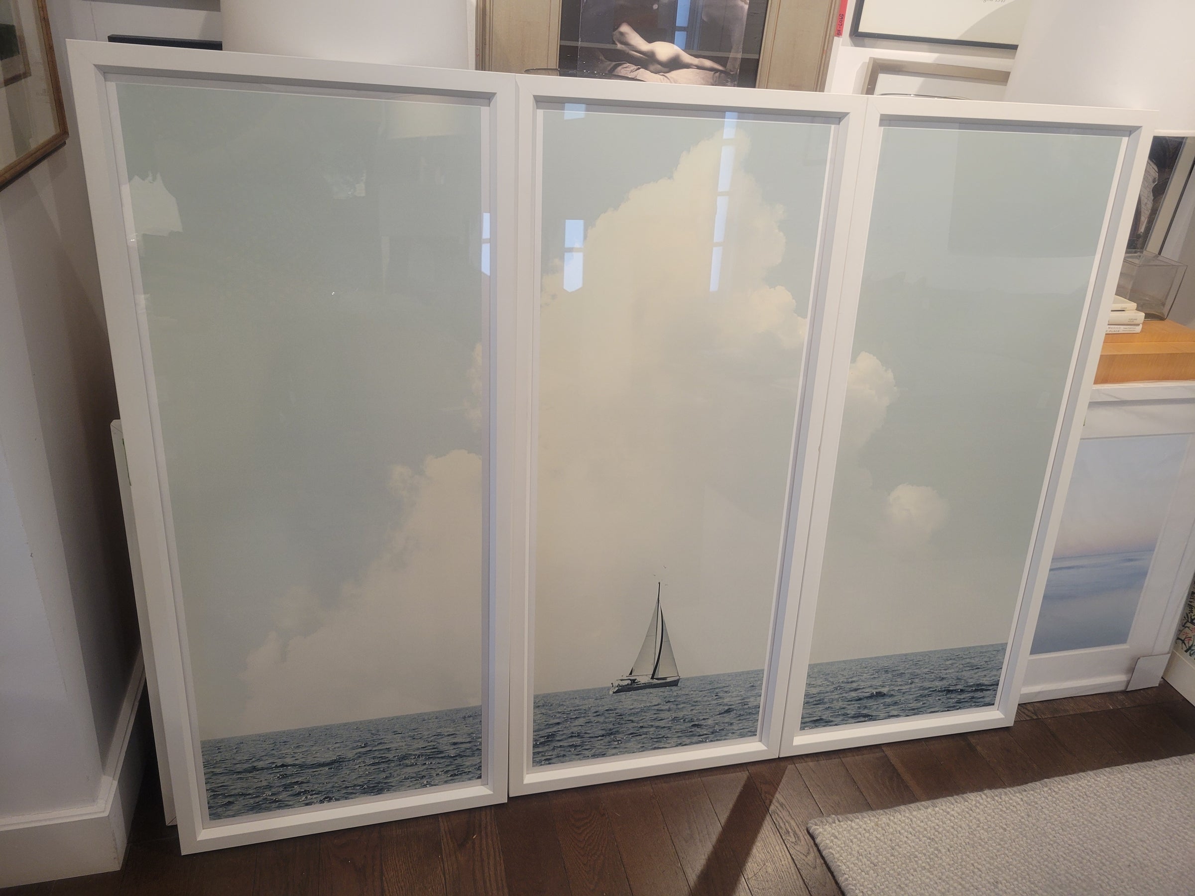 'Sail Across the Sea' Giclee Fine Art Photography Triptych